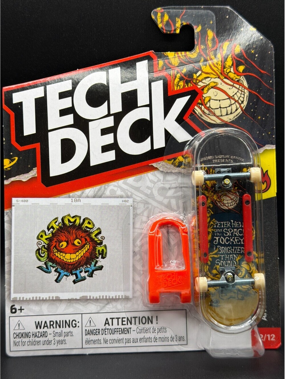 Tech Deck Grimple Stix Anti Hero Peter Hewitt Board Rails Fingerboard New 12/12